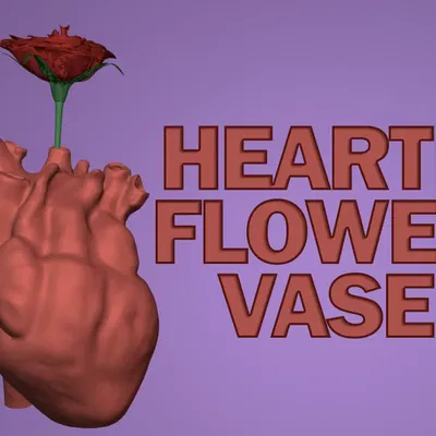 Chậu Hoa Hình Trái Tim