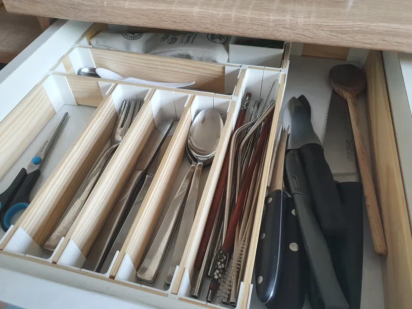 Bộ Chia Ngăn Kéo Dao Kéo Modul - Image 2