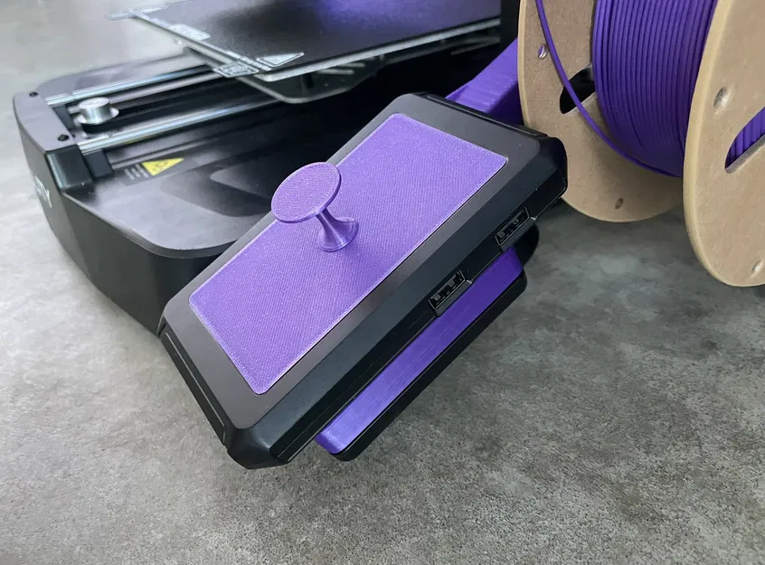 Giá Đỡ Cuộn Dây Bên Hông Ender 3 v3 KE (Không Cần Dụng Cụ) - Image 2