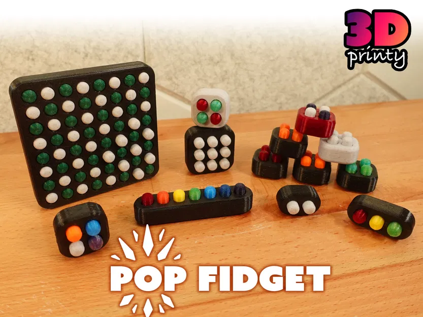 Pop Fidget (Thiết kế đa vật liệu) - Image 1