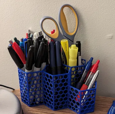 Hộp Đựng Bút Lục Giác