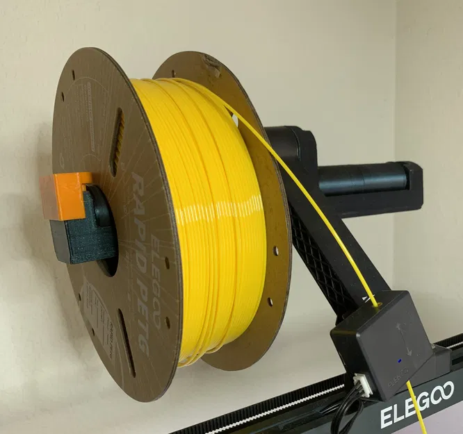 Thân ngắn cho Giá đỡ cuộn chỉ vòng bi Neptune 3/4 Pro/Plus/Max có nắp an toàn tùy chọn - Image 2