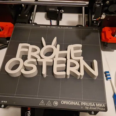 Chữ "Chúc Mừng Lễ Phục Sinh"