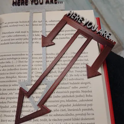 Kẹp Sách "Here you are.."