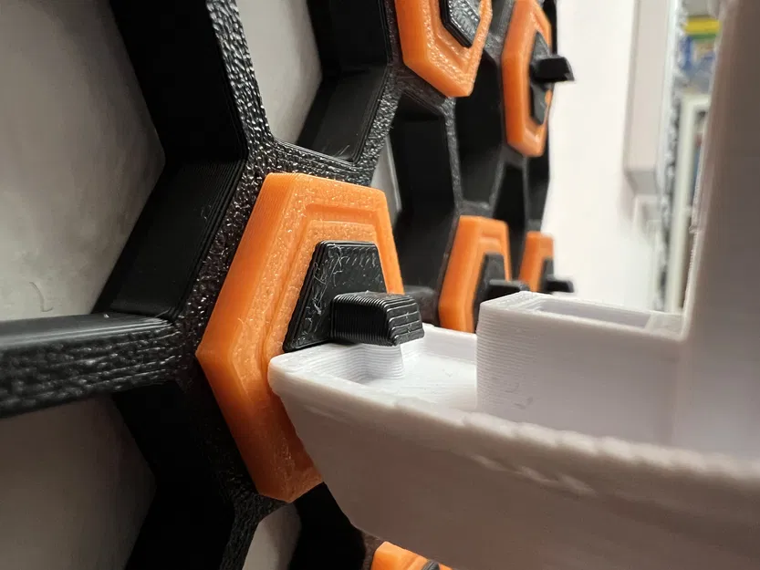 Móc Benchy Tối Giản Cho Honeycomb Storage Wall - Image 2