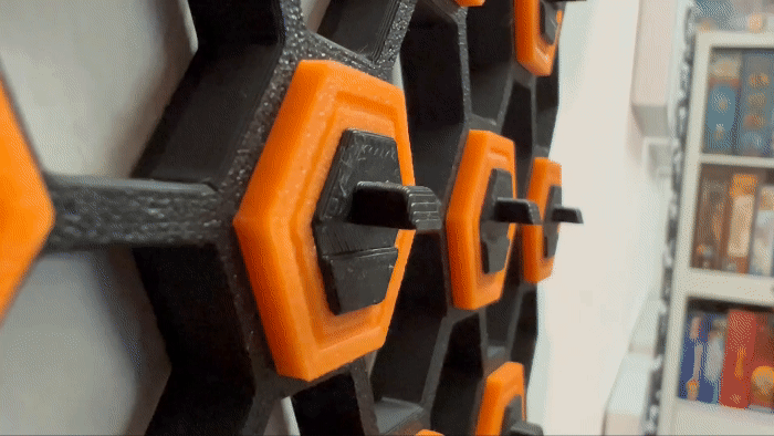 Móc Benchy Tối Giản Cho Honeycomb Storage Wall - Image 3