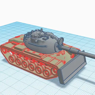 Mô hình xe tăng M48A2 Räumpanzer