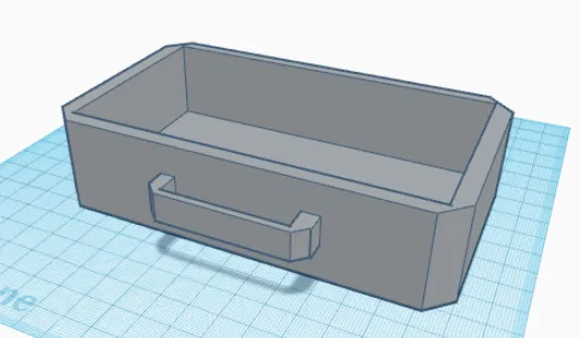 Tủ đựng đồ dưới máy in, cao 34mm - Image 1