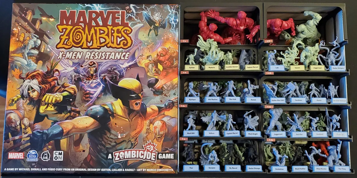 Bộ Insert Marvel Zombies (Không có Galactus) - Image 1