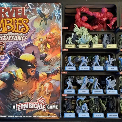 Bộ Insert Marvel Zombies (Không có Galactus)