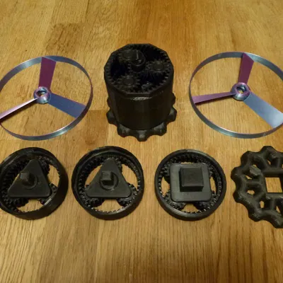 Máy Phóng Cánh Quạt Tối Thượng Kèm Hộp Số 64x