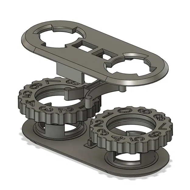 Clicky Rotate Counter - Bộ đếm xoay có tiếng click - Image 6