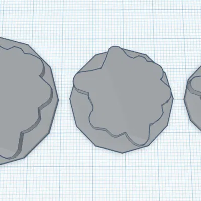 Đế Lót Tượng Hoa Văn Đá Cuội