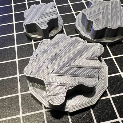 Đế Lót Tượng Hoa Văn Đá Cuội