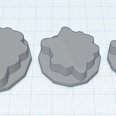 Đế Lót Tượng Hoa Văn Đá Cuội