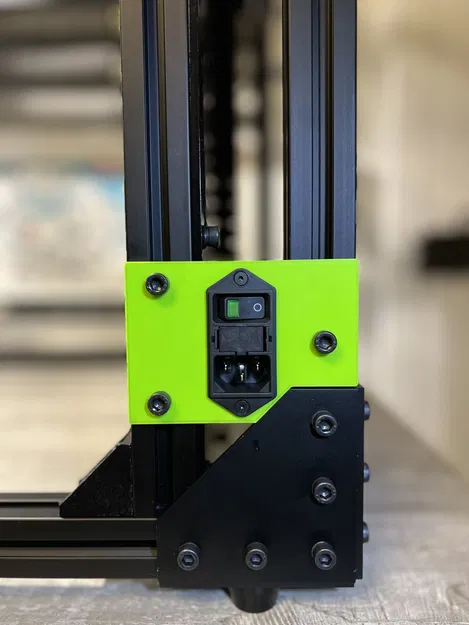 Giá đỡ công tắc nguồn Schurter DD11 cho V-CORE 3.1 - Image 1