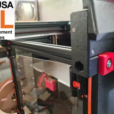 Prusa XL series: Thanh nhôm 3030 PETG chống rung/hỗ trợ phía trước