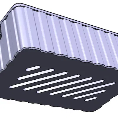 Vỏ Hộp ESP32 Wroom-32 Có Nắp Bluetooth, Wifi, ESPresence và WLED