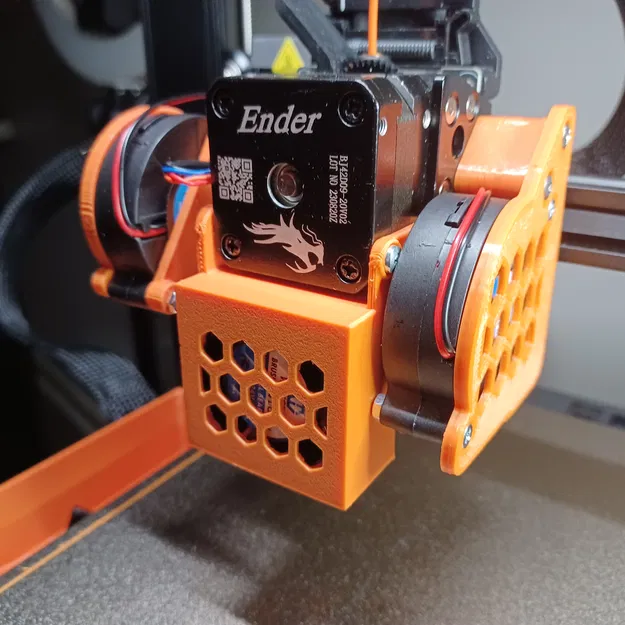 Giá đỡ Quạt 4020 cho Diffuser - Ender 3 V3 SE - Image 2