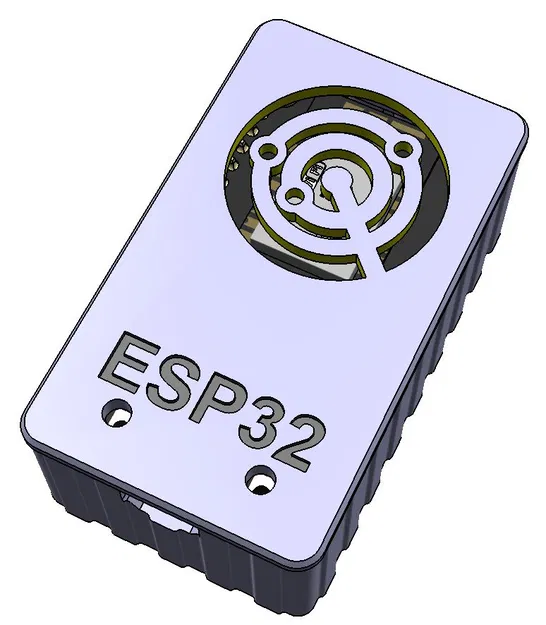 Vỏ Hộp ESP32 Wroom-32 Có Nắp Bluetooth, Wifi, ESPresence và WLED - Image 8