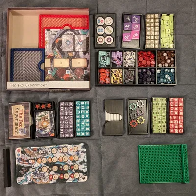 Hộp Đựng Board Game The Fox Experiment