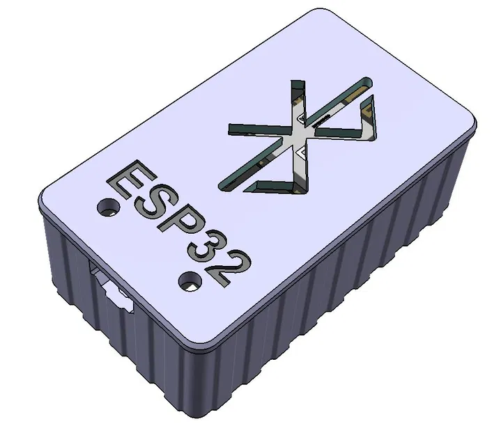 Vỏ Hộp ESP32 Wroom-32 Có Nắp Bluetooth, Wifi, ESPresence và WLED - Image 9