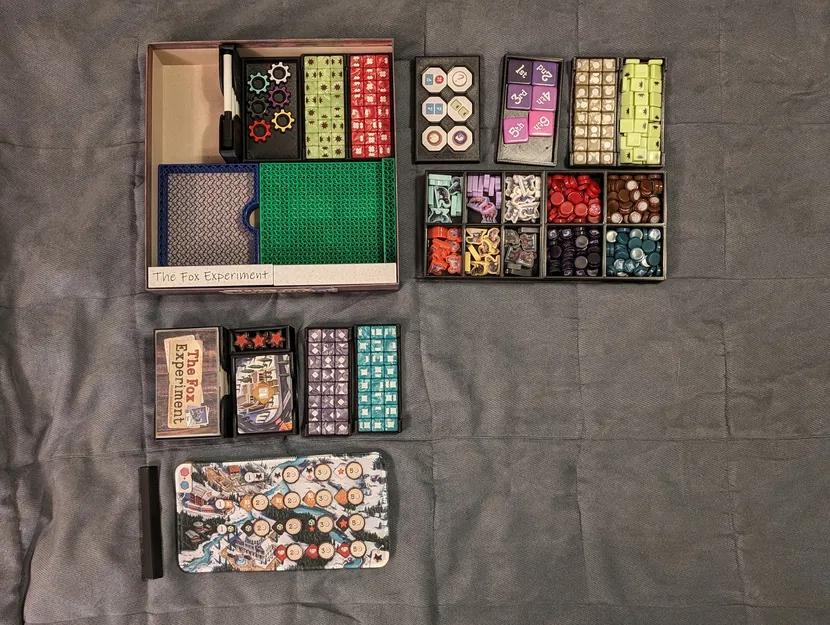 Hộp Đựng Board Game The Fox Experiment - Image 2