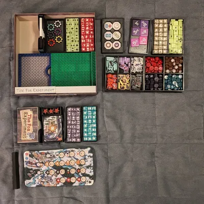 Hộp Đựng Board Game The Fox Experiment