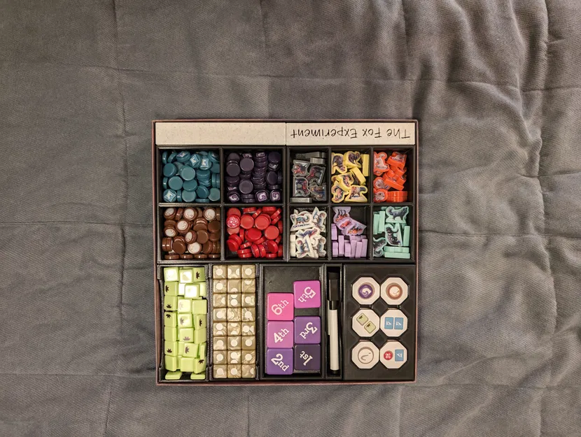 Hộp Đựng Board Game The Fox Experiment - Image 3