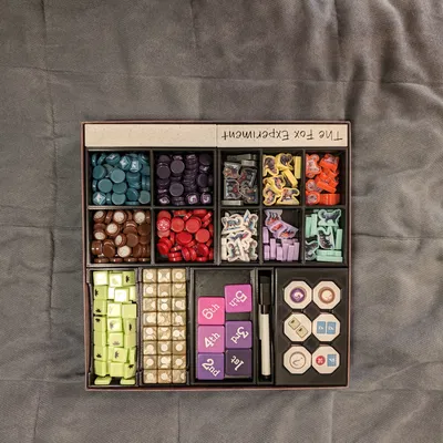 Hộp Đựng Board Game The Fox Experiment