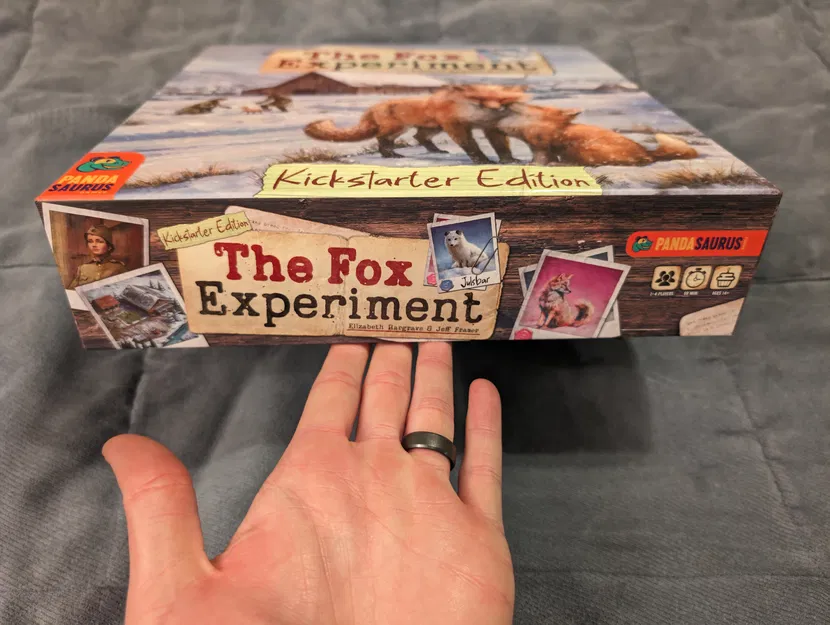 Hộp Đựng Board Game The Fox Experiment - Image 4