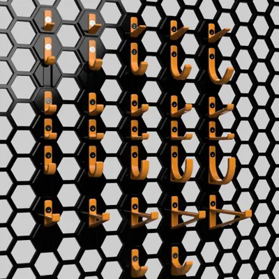 Bộ móc treo cho tường mạng ong (HSW)