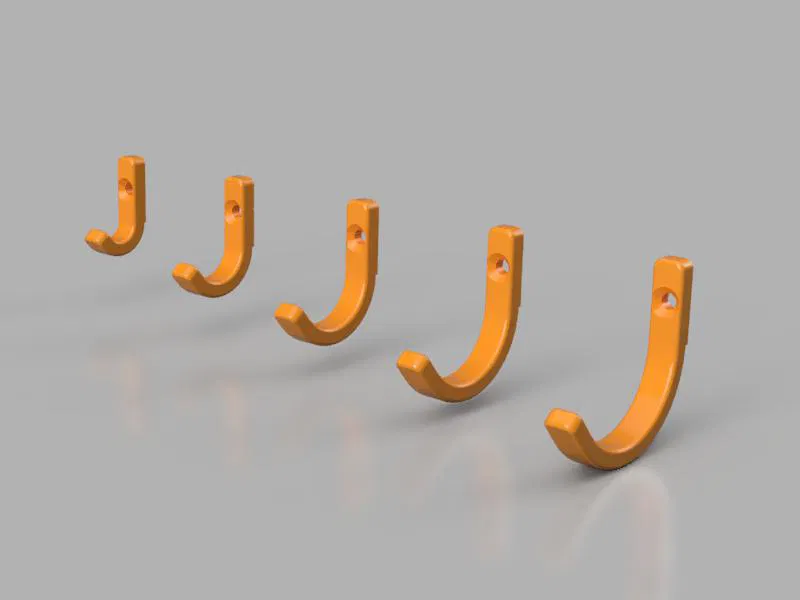 Bộ móc treo cho tường mạng ong (HSW) - Image 3