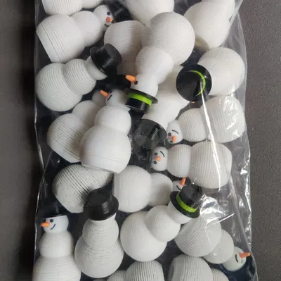 Người tuyết Slinky lò xo