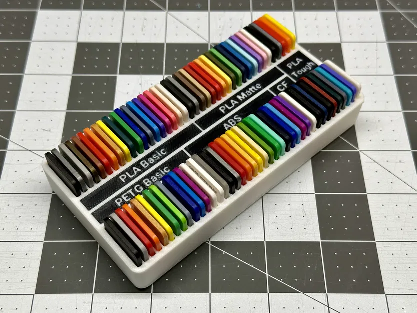 Hộp trưng bày mẫu sợi nhựa Bambu Lab - Image 1