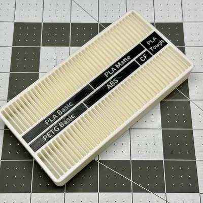 Hộp trưng bày mẫu sợi nhựa Bambu Lab