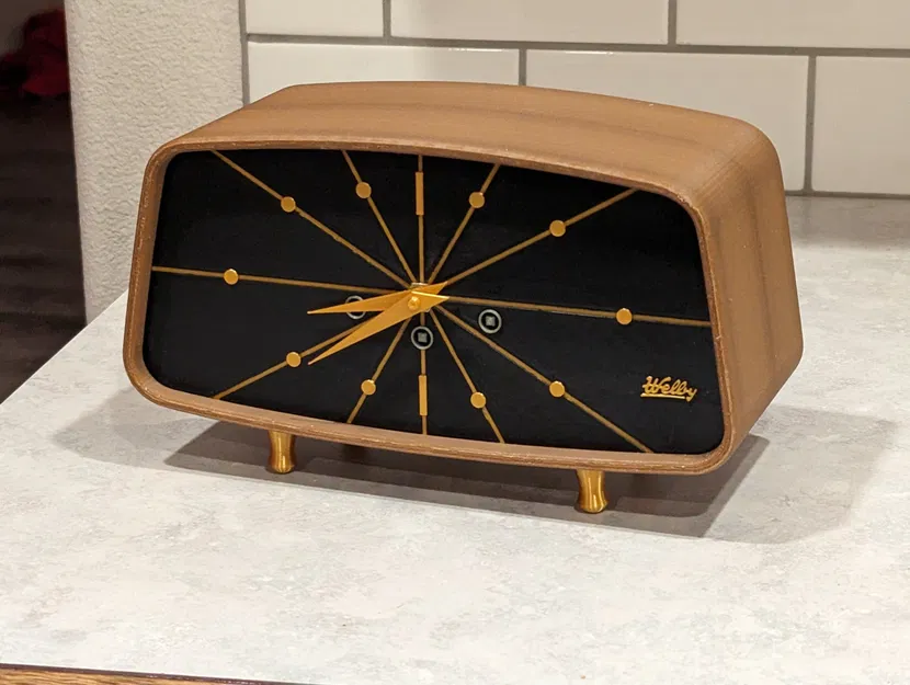 Đồng hồ treo tường Welby Giữa Thế Kỷ - Bản Sửa Dễ Lắp Ráp MMU/AMS - Image 1