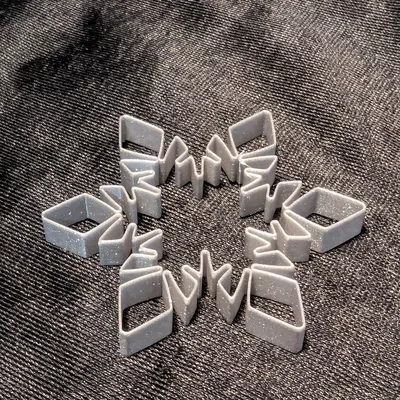 Bông Tuyết Fidget (Chế Độ Vase) - Lộn Ngược Được