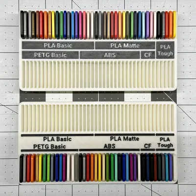 Hộp trưng bày mẫu sợi nhựa Bambu Lab