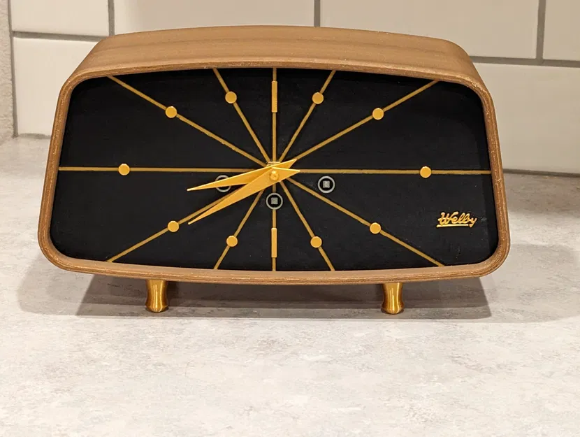 Đồng hồ treo tường Welby Giữa Thế Kỷ - Bản Sửa Dễ Lắp Ráp MMU/AMS - Image 4