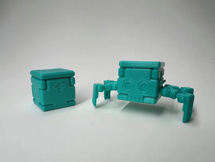 Little Cube Guy - Robot Lập Phương Biến Hình - Image 1