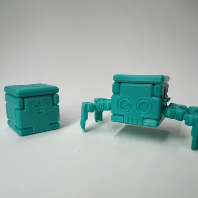 Little Cube Guy - Robot Lập Phương Biến Hình