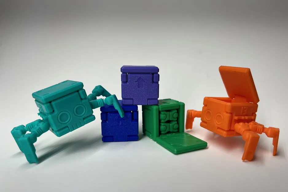 Little Cube Guy - Robot Lập Phương Biến Hình - Image 2