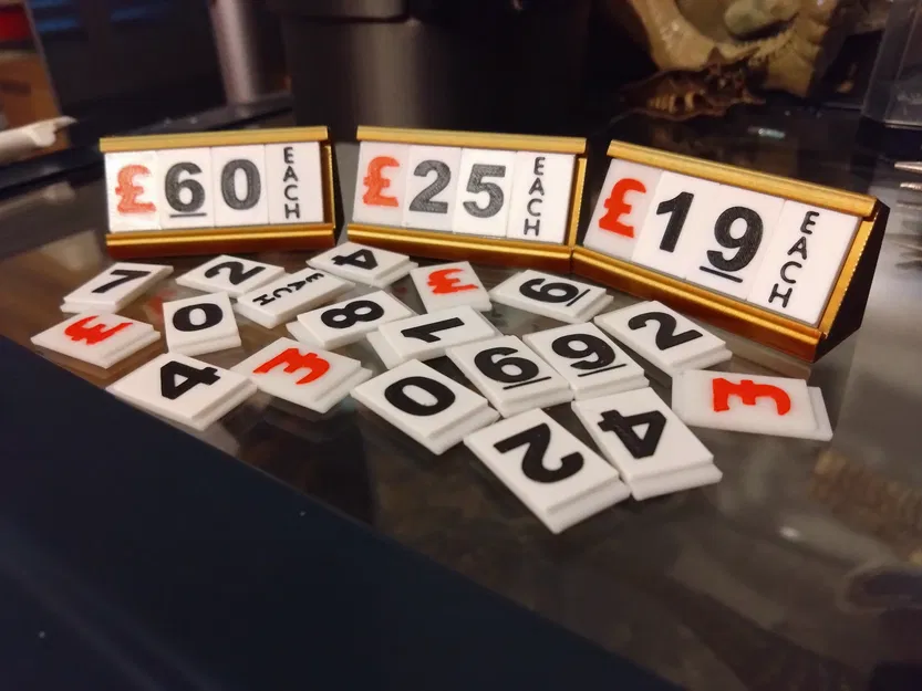 Giá Đỡ Thẻ Giá Có Chân Đế - Image 1