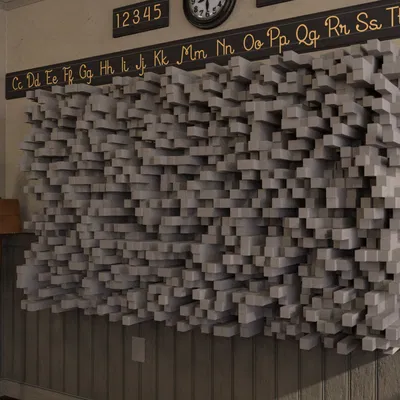 Tấm panel tường khuếch tán không khoa học