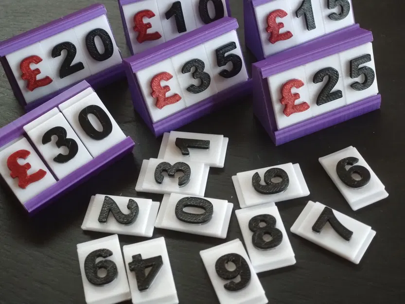 Giá Đỡ Thẻ Giá Có Chân Đế - Image 5