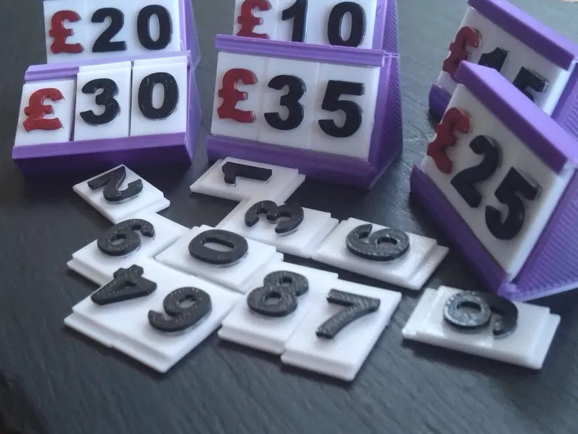 Giá Đỡ Thẻ Giá Có Chân Đế - Image 6