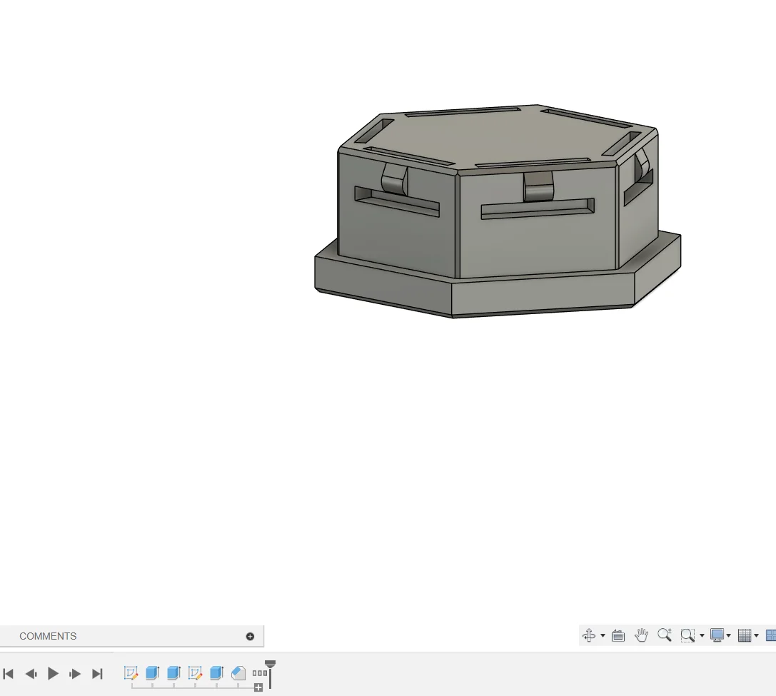 Mô hình Fusion360 HSW Insert (Tường Lưu Trữ Tổ Ong) 1