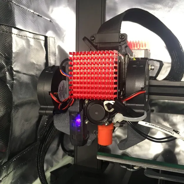 Kênh gió quạt thổi kép 5015 cho Ender 3 V3 SE - Image 2