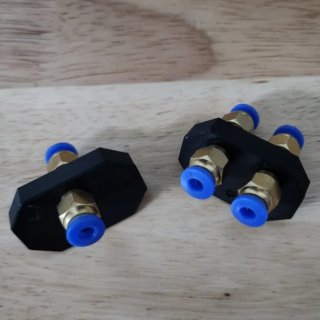 Đầu nối đôi/đơn PC4-M6 cho Hộp Prusa - Image 1